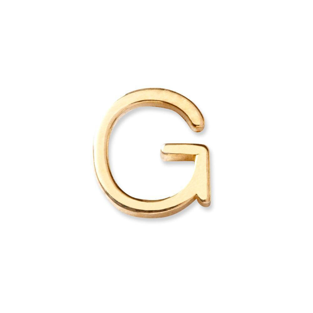 Gleaming Gold Letter G Wallpaper