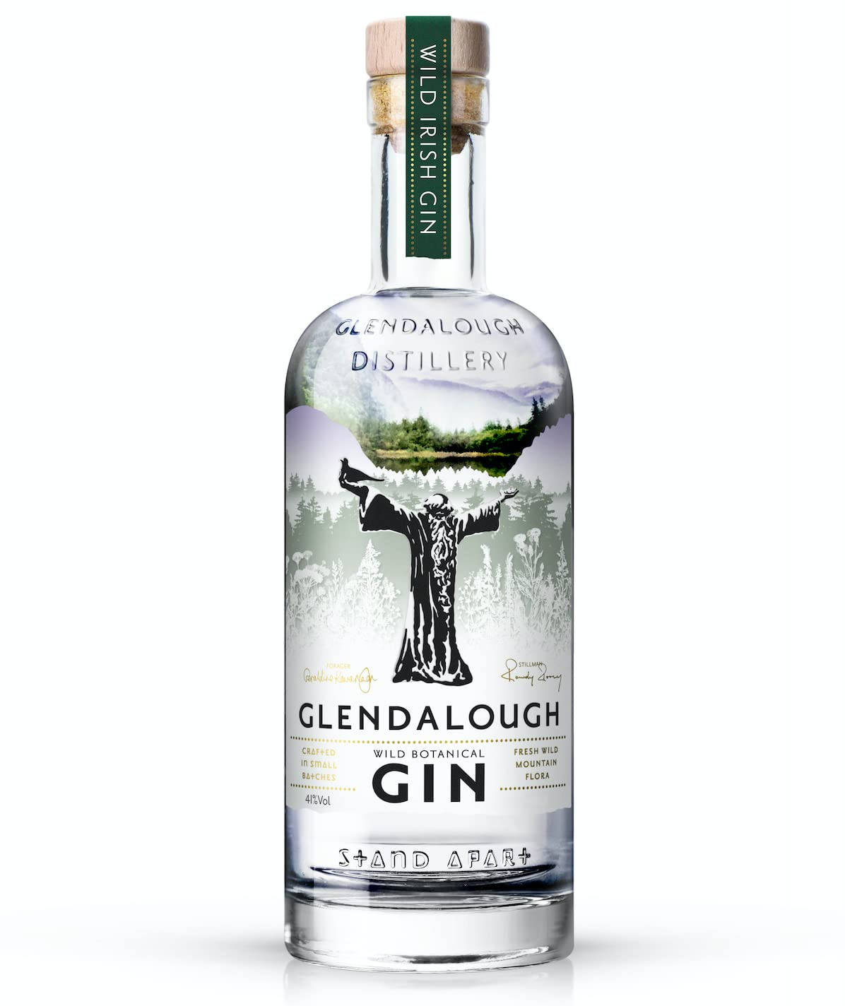 Glendalough Gin Wild Botanical Alcohol Minimalist Wallpaper