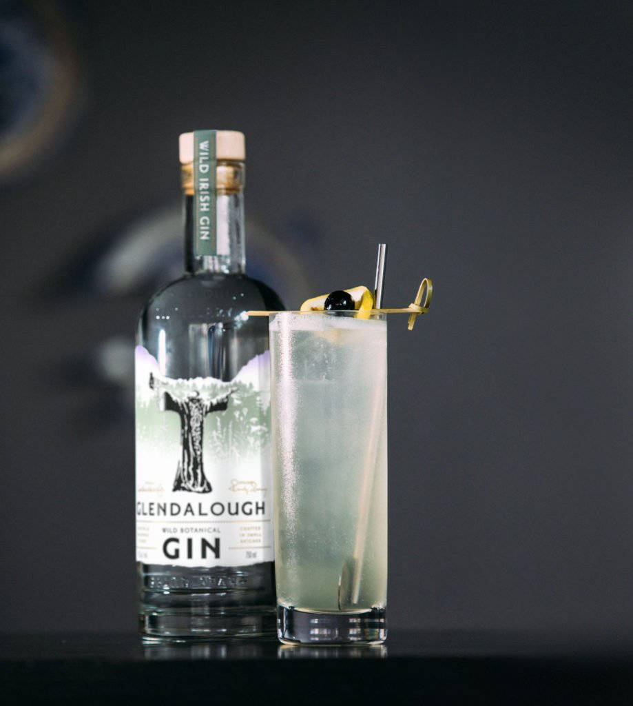 Glendalough Wild Gin Tom Collins Cocktail Wallpaper