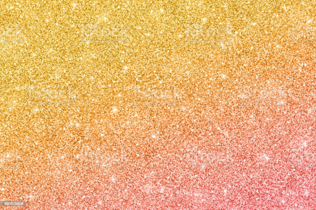 Glistening Gold Glitter Wallpaper