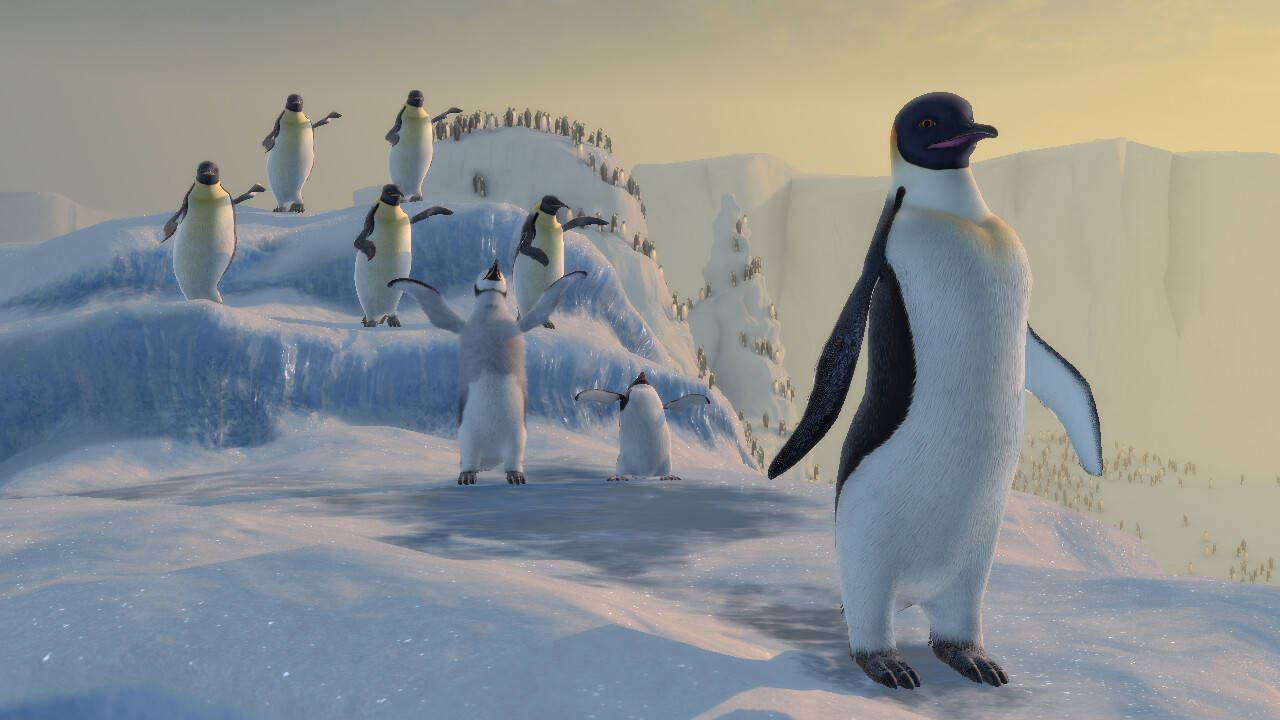 Gloria And Heartsong Performances In Happy Feet Wallpaper