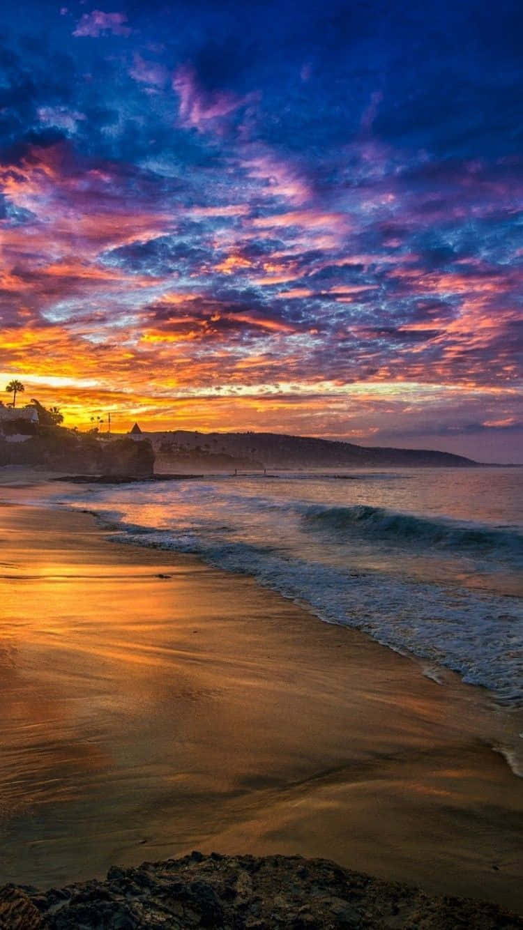 Glow Of The Setting Sun Wallpaper