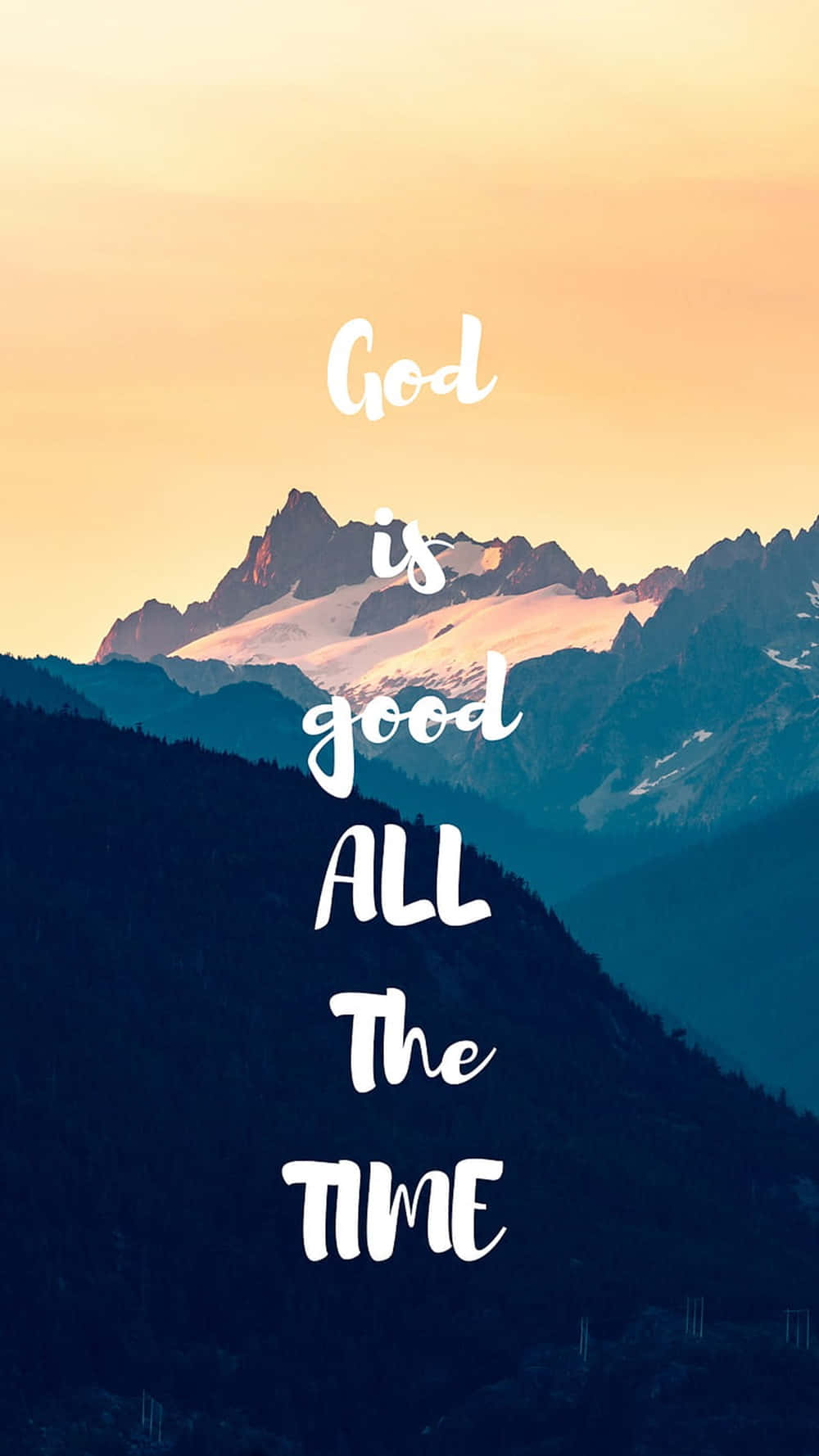 God Is Good Digital Art Wallpaper