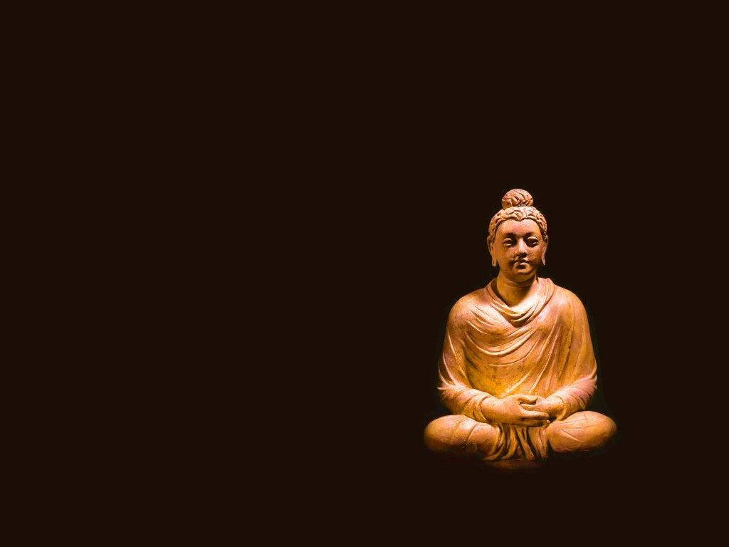 God Laptop Sitting Buddha Wallpaper