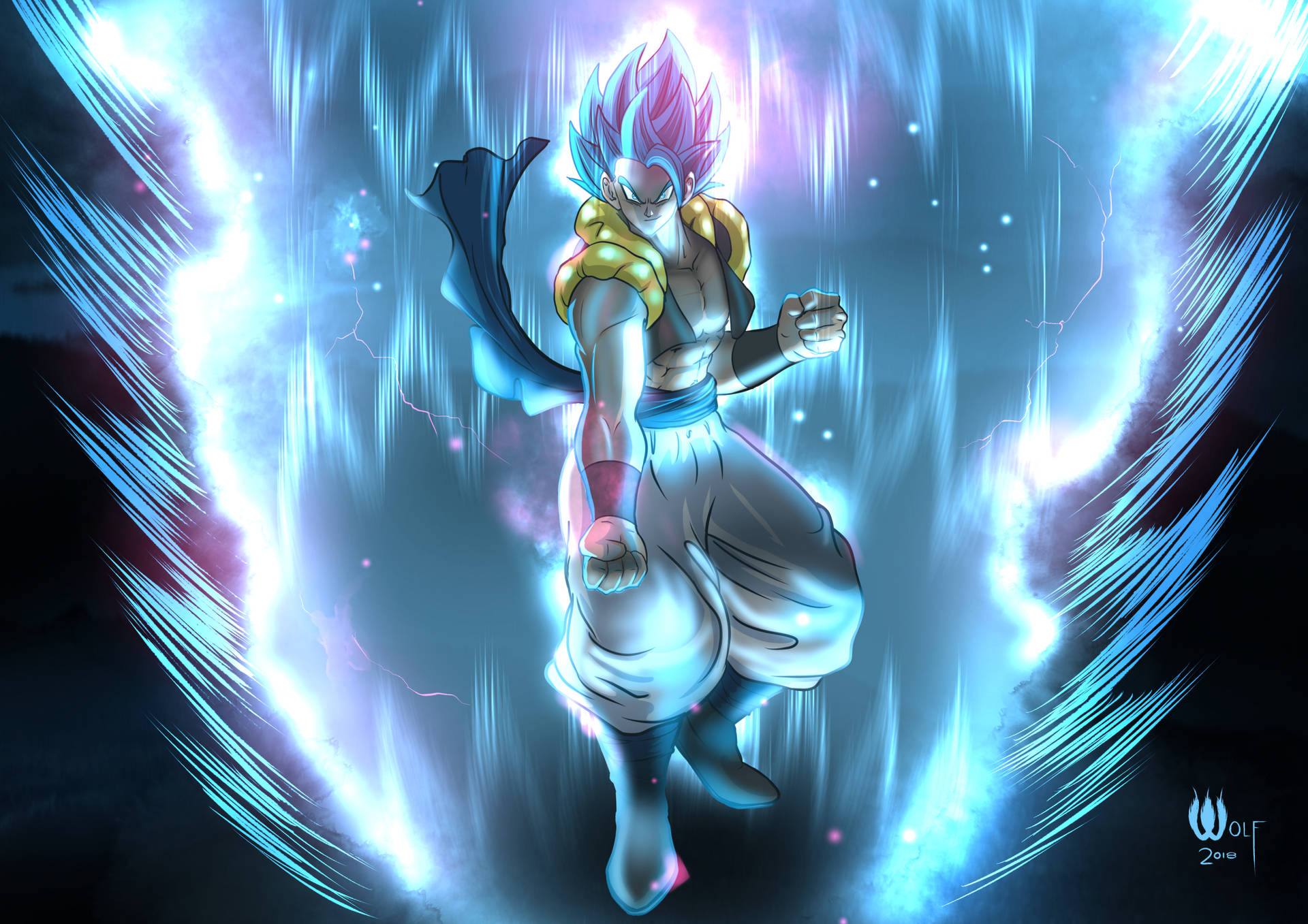 100 Free Gogeta Blue HD Wallpapers & Backgrounds 