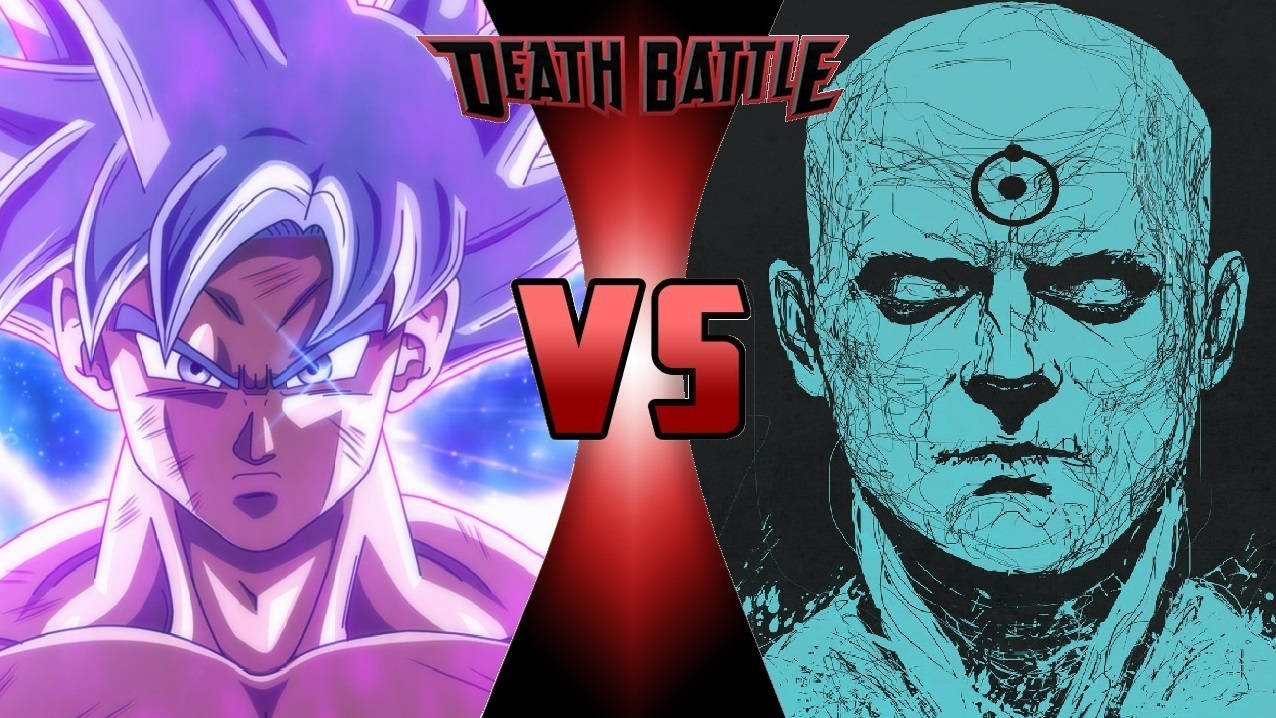 Goku Doctor Manhattan Death Battle Wallpaper