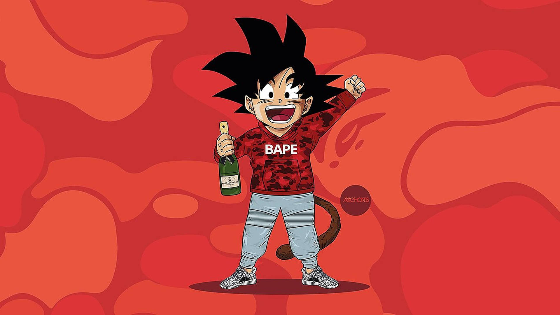 Goku drip supreme Wallpapers Download