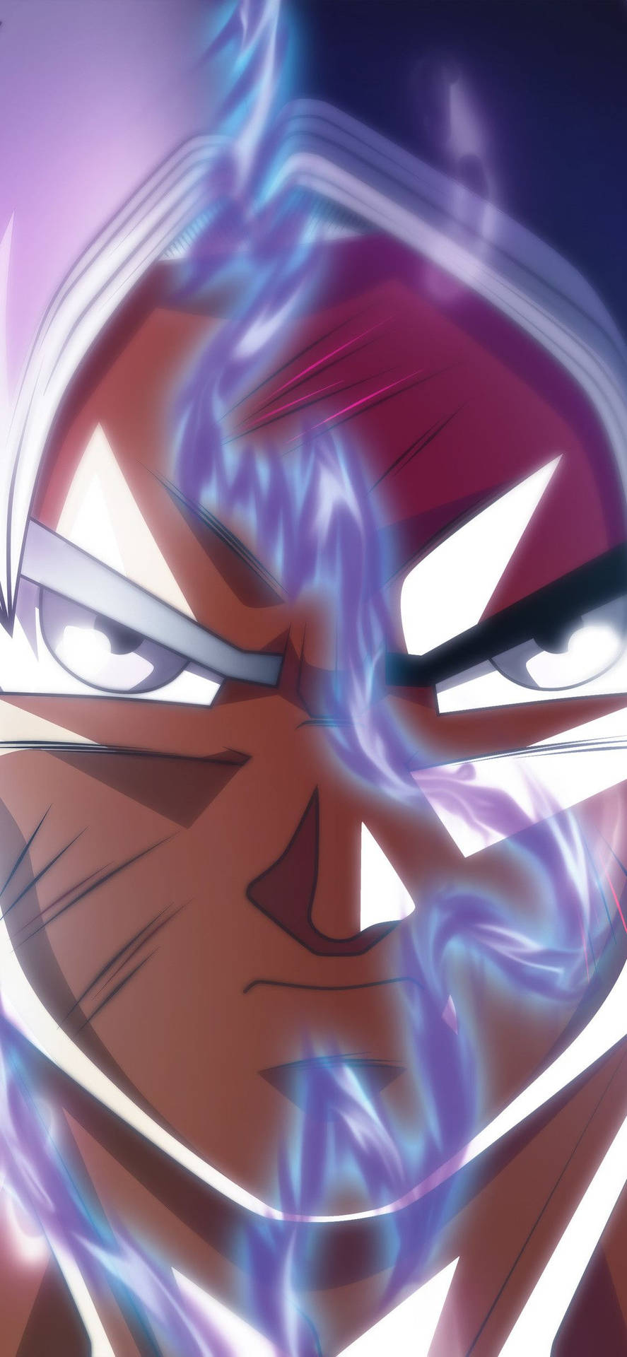 Download free Goku Ultra Instinct Purple Aura Wallpaper - MrWallpaper.com