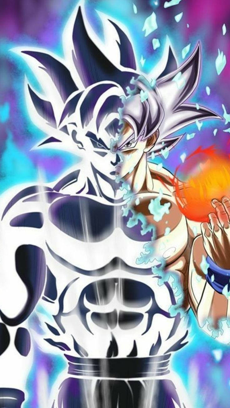 Goku Ultra Instinct Transformation Wallpaper