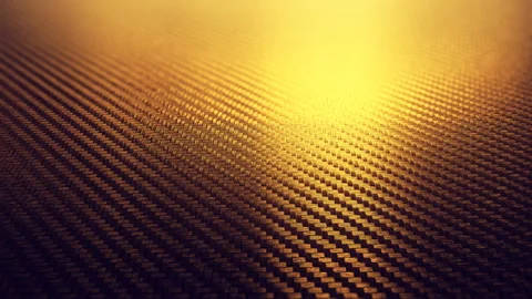 Golden Carbon Fiber In 4k Wallpaper