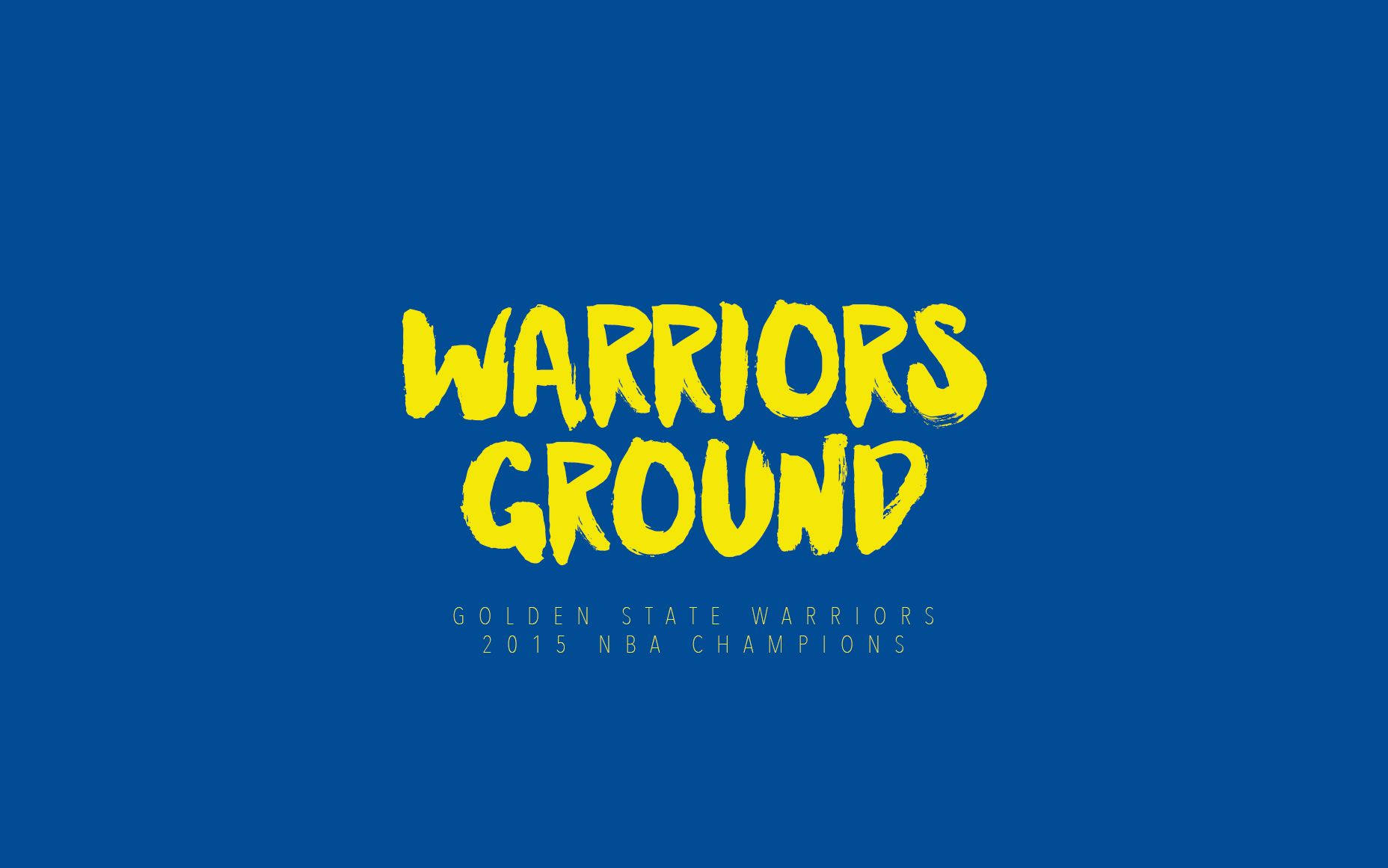 Golden State Warriors Simple Poster Wallpaper
