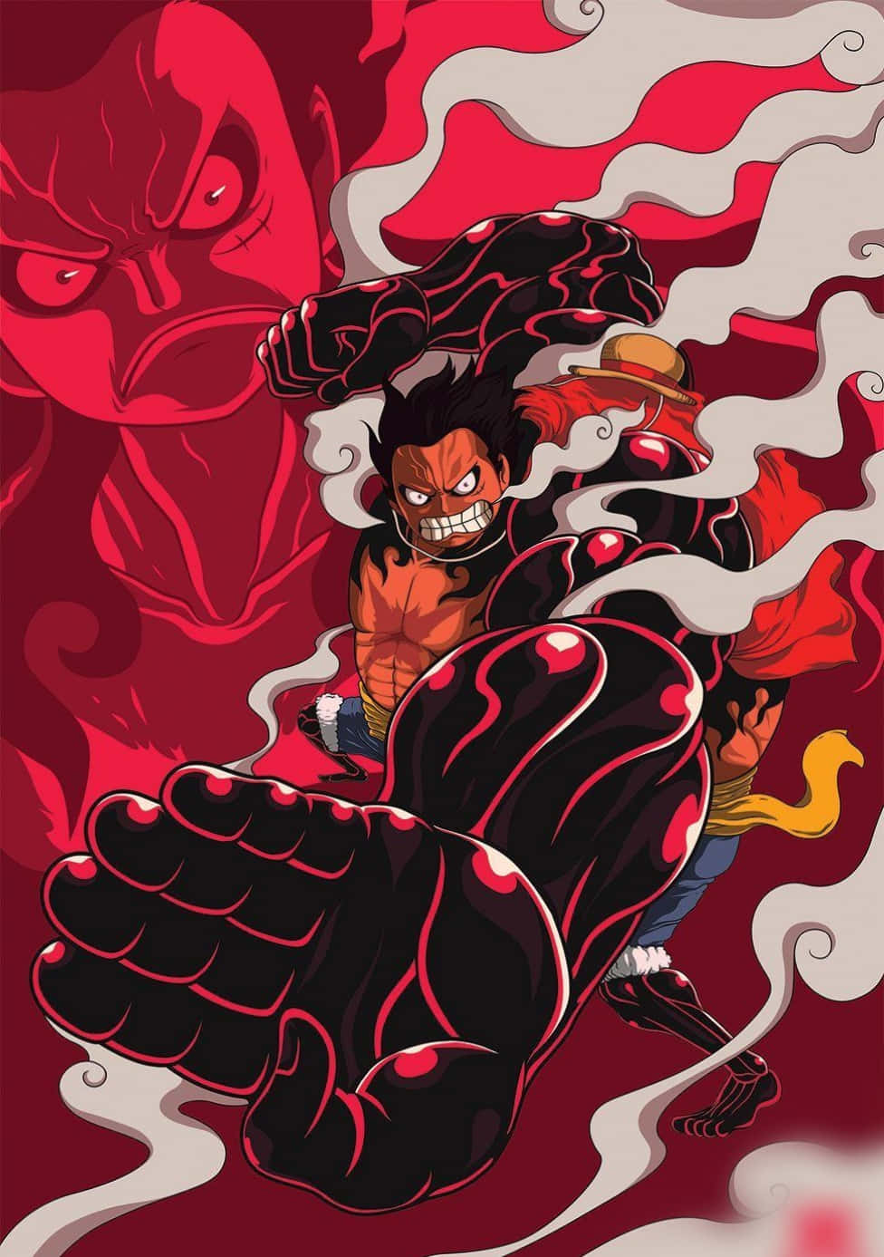 Gomu Gomu One Piece Luffy Phone Wallpaper