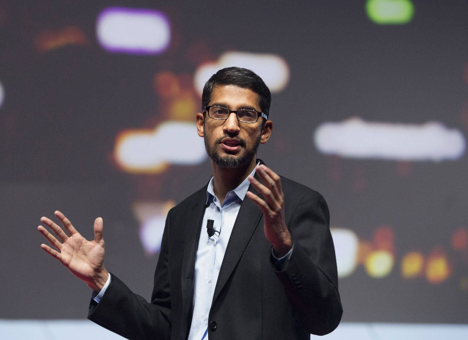 Google Ceo Sundar Pichai Motivational Speech Wallpaper