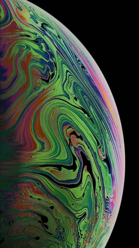 Gorgeous Oled Screen Of The Apple Iphone X Wallpaper