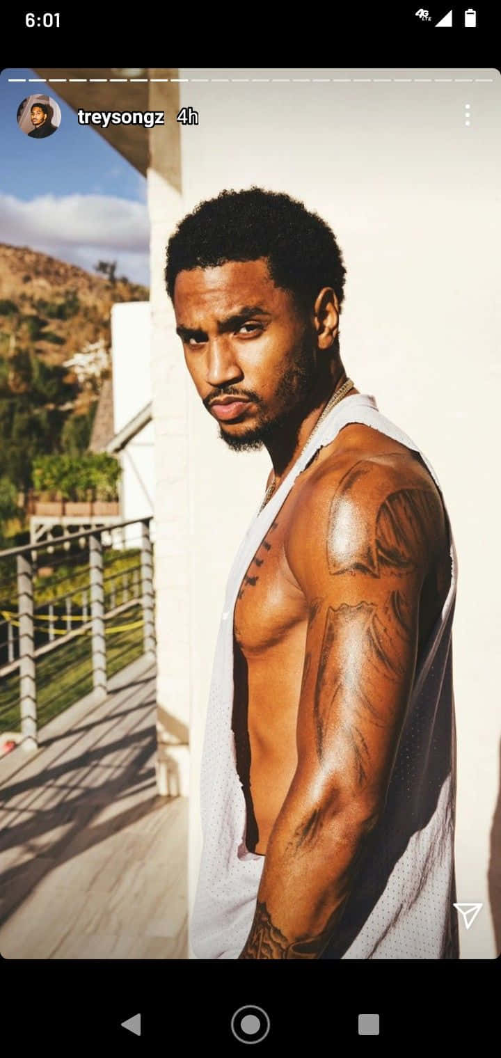 Grammy-nominated Singer Trey Songz Wallpaper