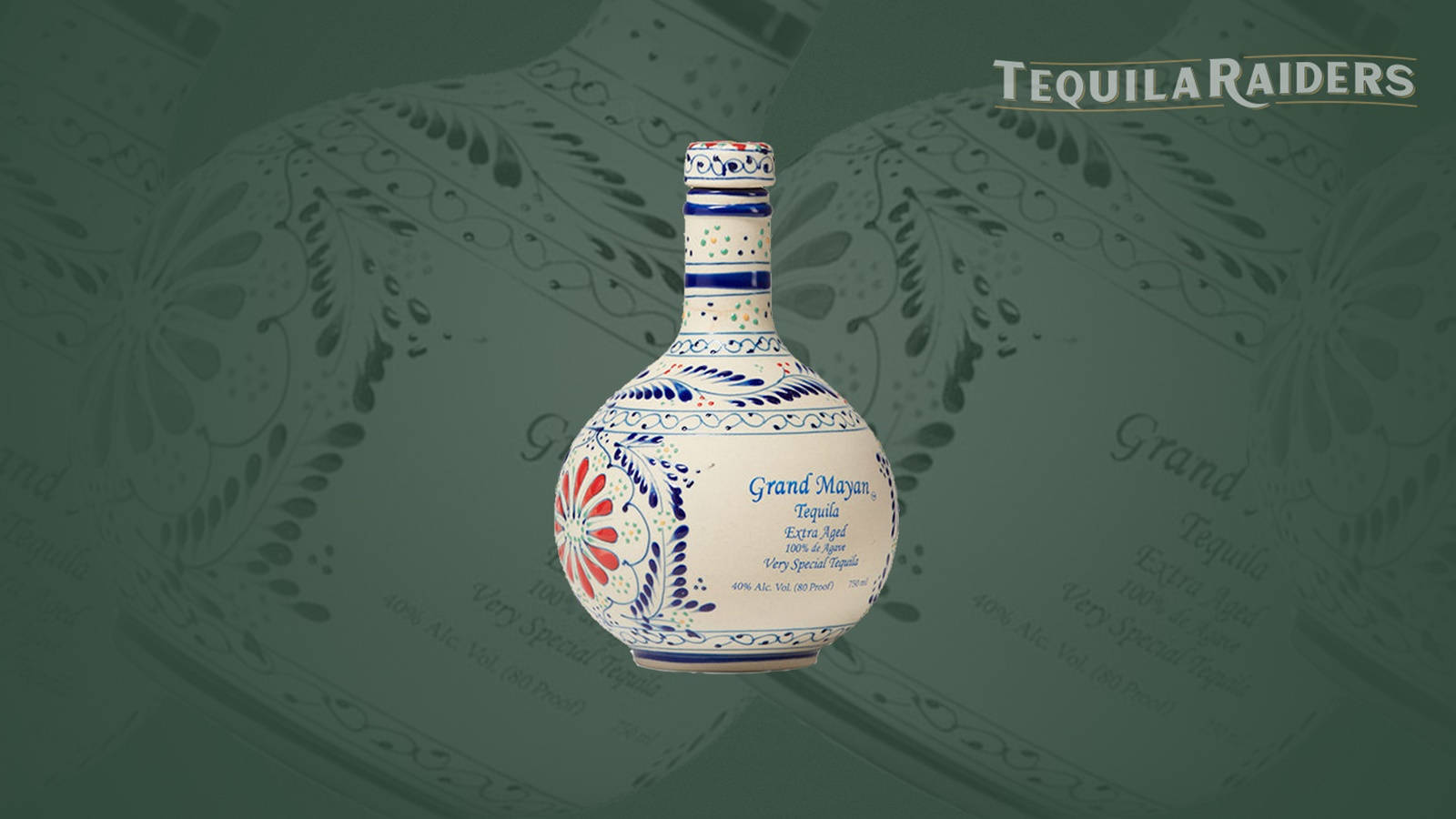 Grand Mayan Tequila Raiders Bottle Photography Wallpaper