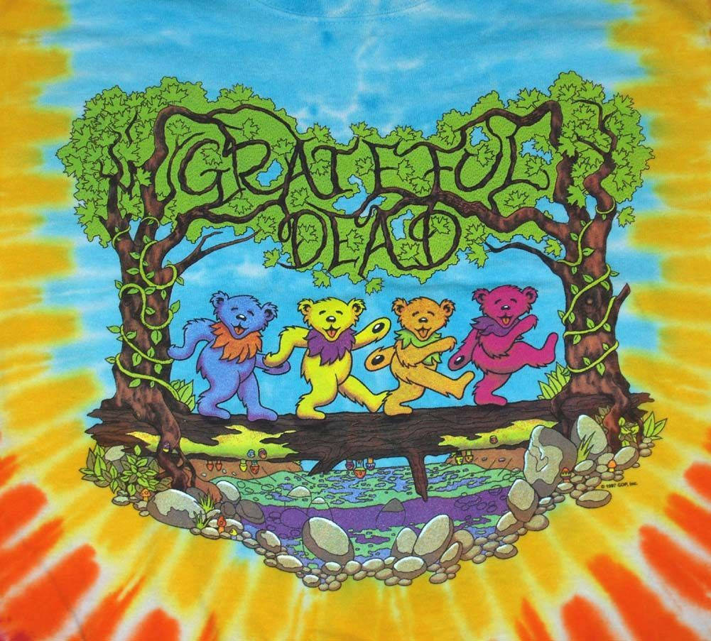 Grateful Dead Bears And Trees Wallpaper
