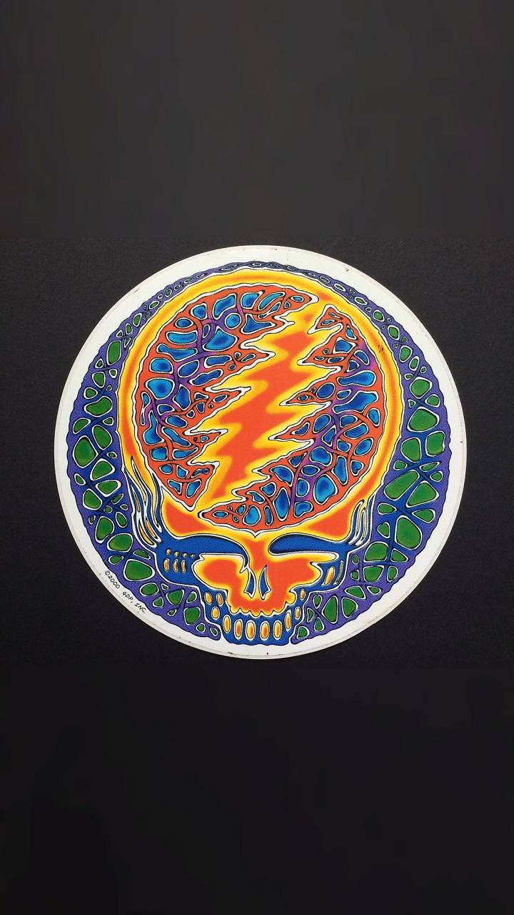 Grateful Dead Psychedelic Skull Wallpaper