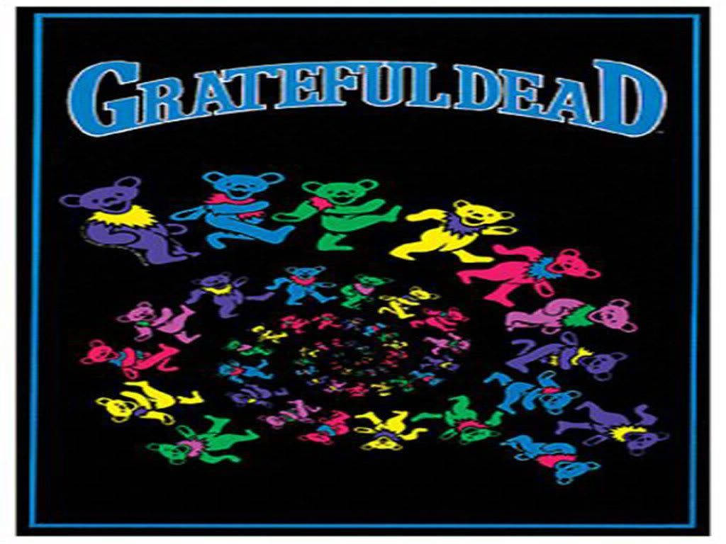 Grateful Dead Spiral Bears Wallpaper
