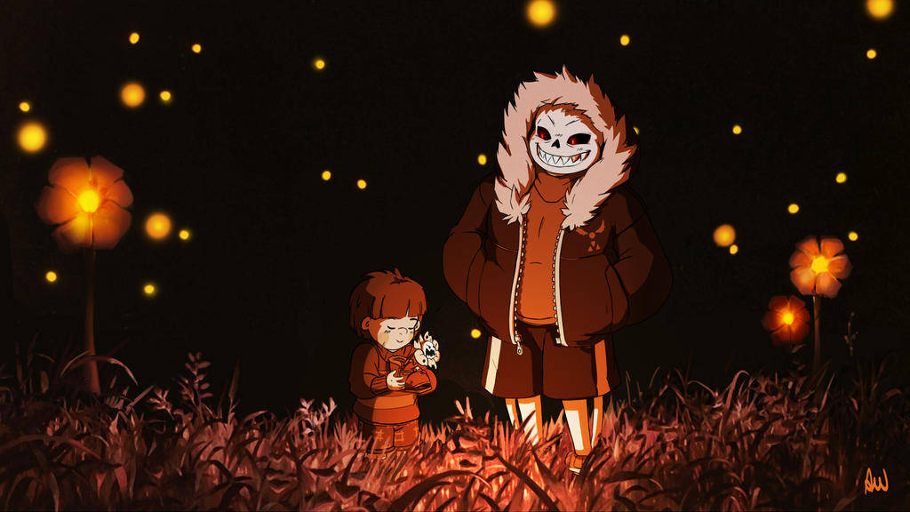 Grave Of The Fireflies And Undertale Wallpaper