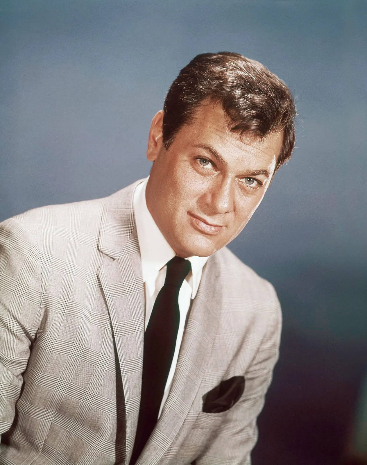 Gray Suit Tony Curtis Wallpaper