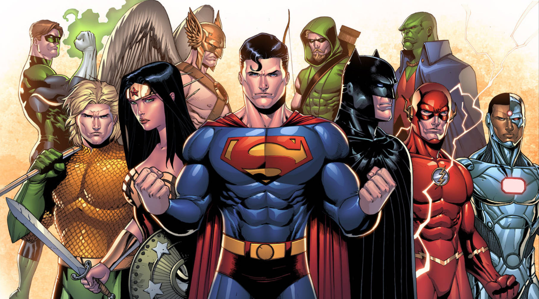 Green Arrow Justice League Comic Wallpaper