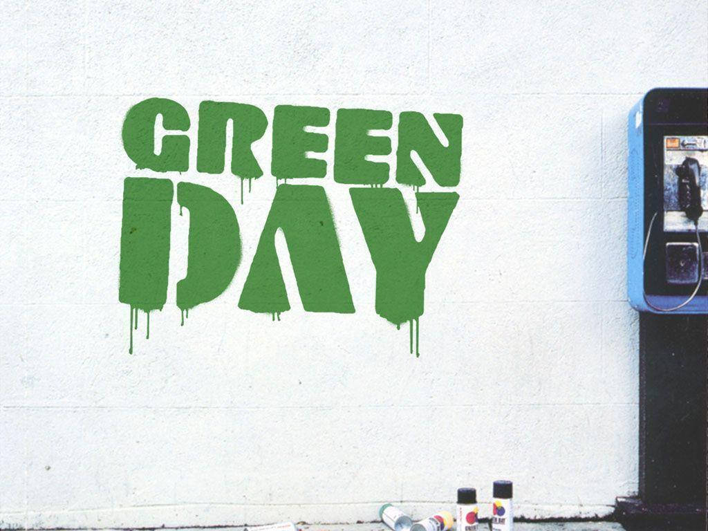 Green Day Name Graffiti Wallpaper