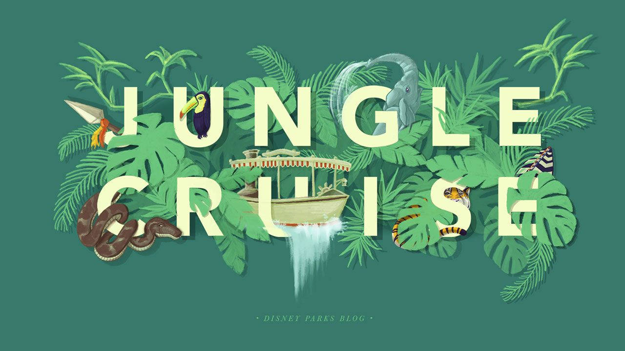Green Jungle Cruise Art Wallpaper