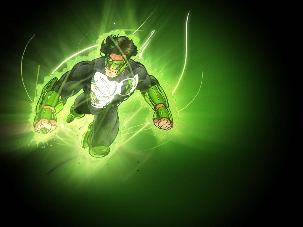 Green Lantern Comic Art Wallpaper