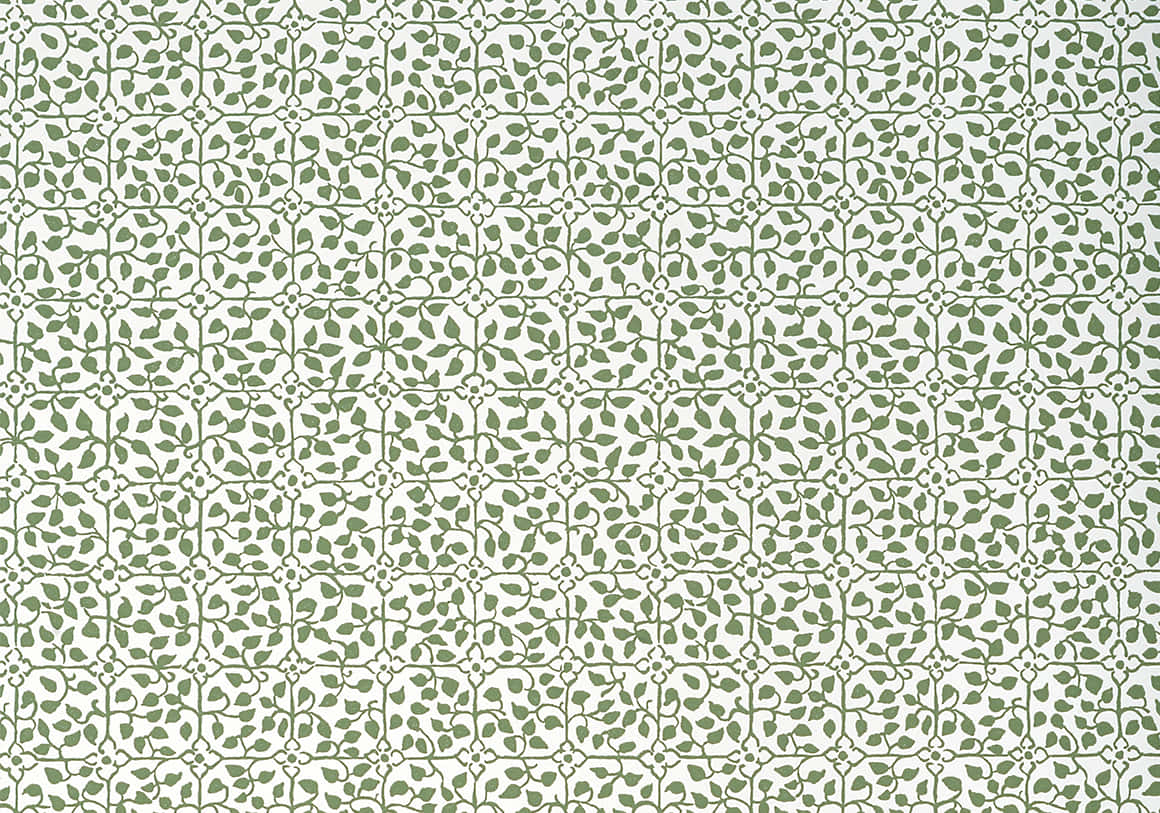 Green Vine Pattern Texture Wallpaper