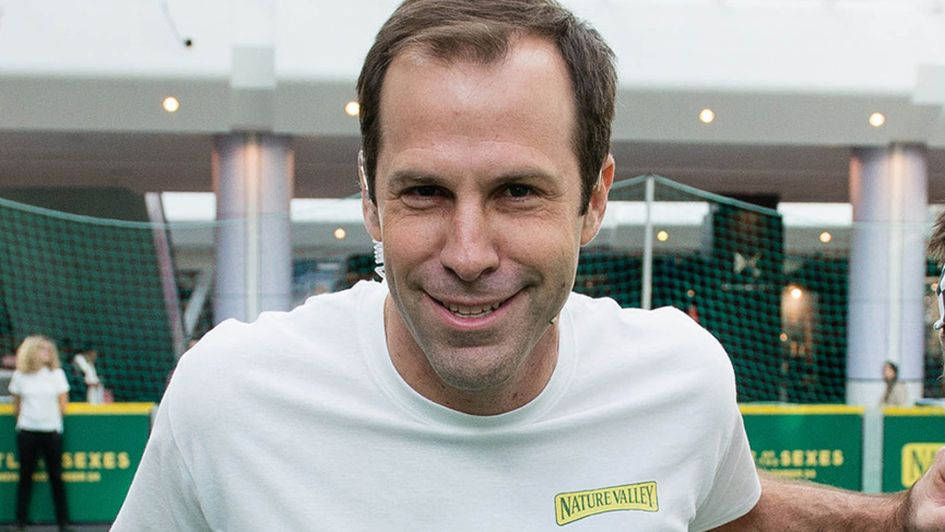 Greg Rusedski Casual Court Wallpaper