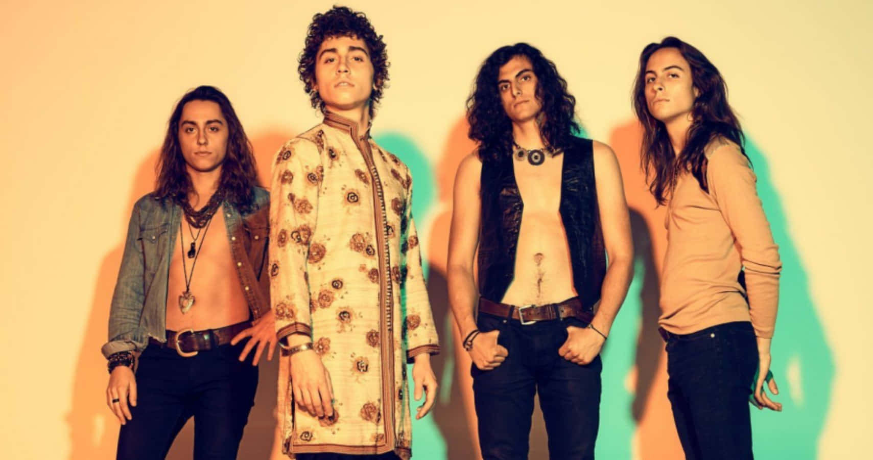 Greta Van Fleet Four Members Picture Wallpaper