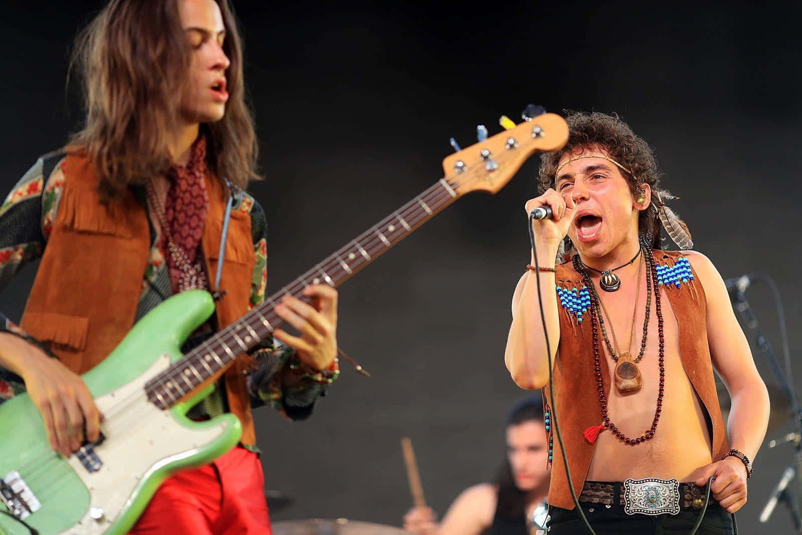 Greta Van Fleet Vocalist Guitarist Younger Years Picture Wallpaper