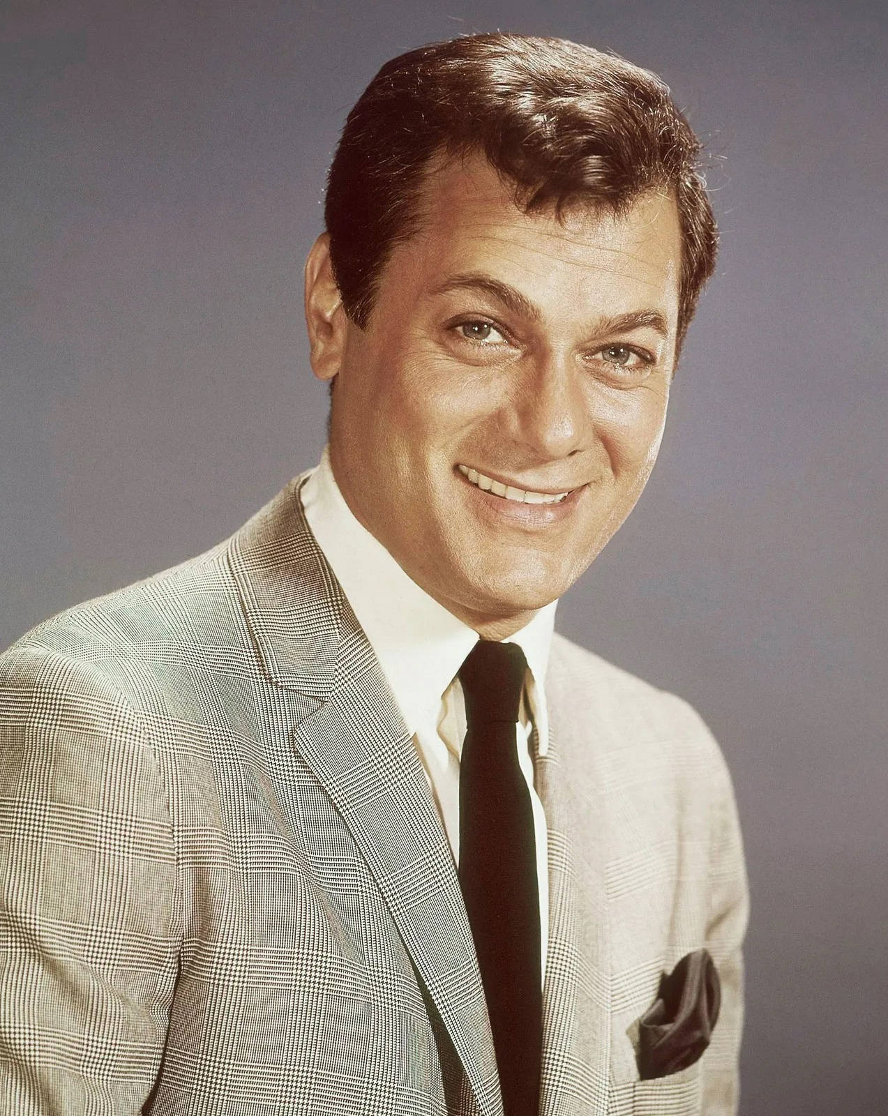 Grey Tux Tony Curtis Wallpaper