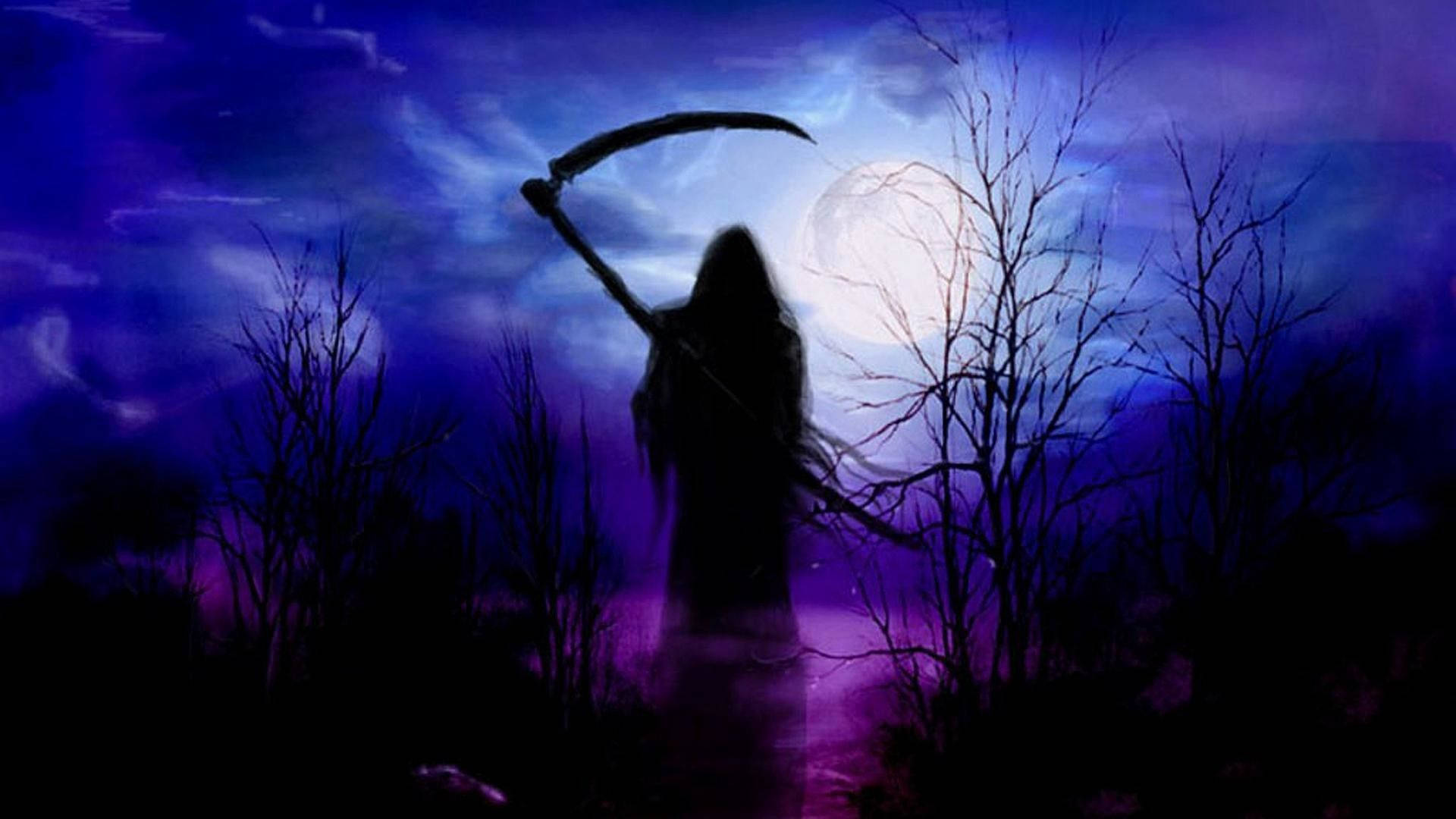 Dark Grim Reaper Wallpaper by ©Cindy de Andrade Avelino