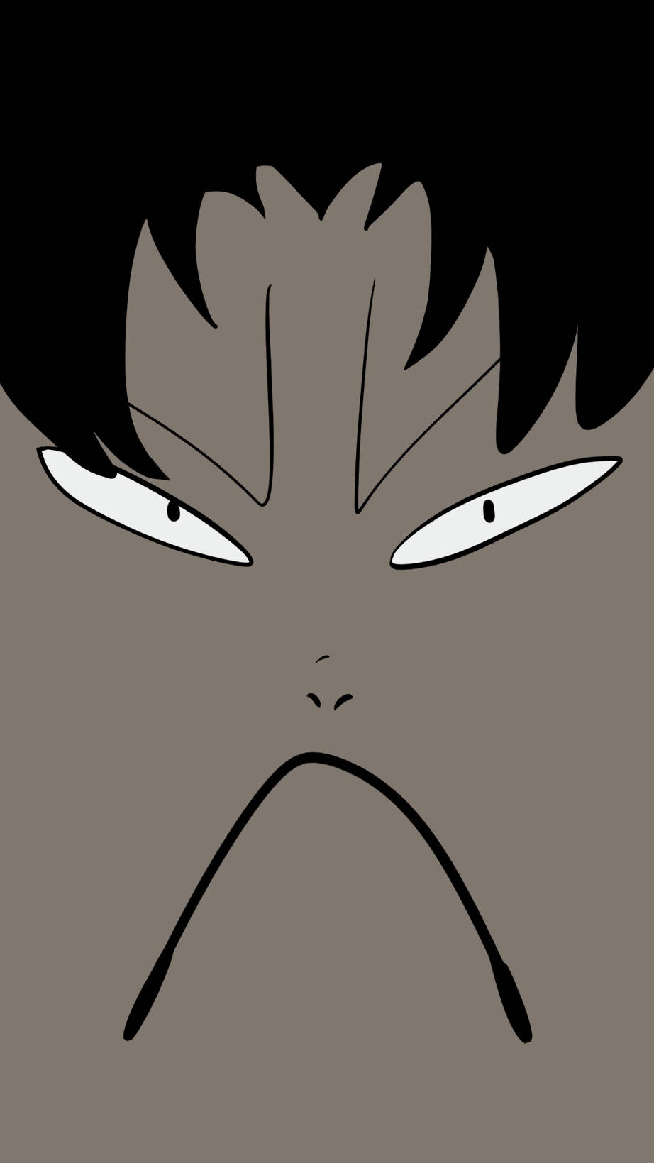 Grumpy Akira From Devilman Crybaby Wallpaper