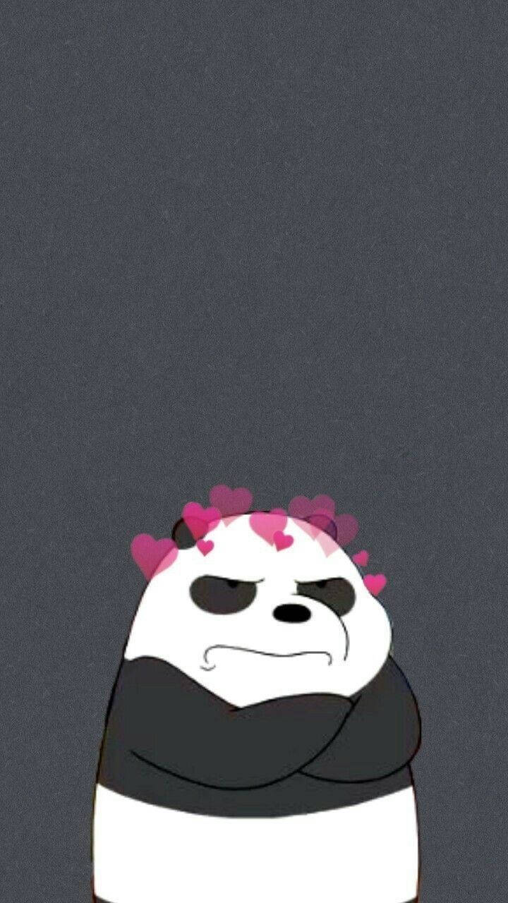 Grumpy Panda We Bare Bears Wallpaper