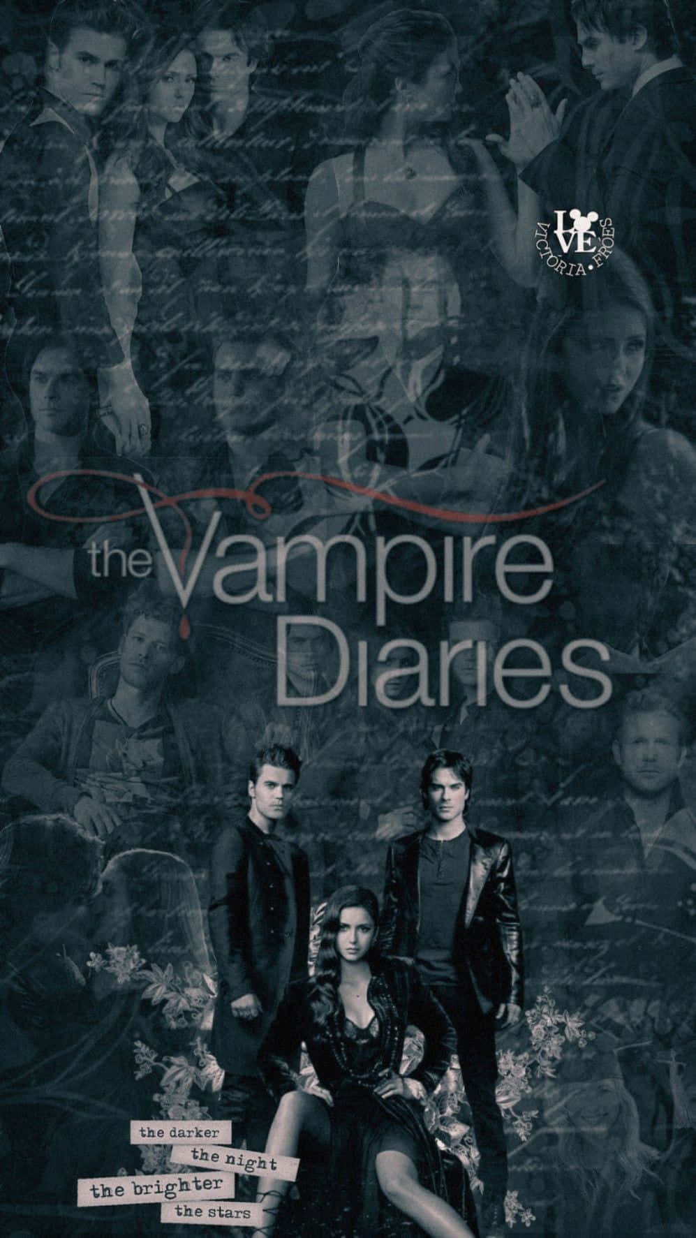 Grunge Aesthetic The Vampire Diaries Iphone Wallpaper