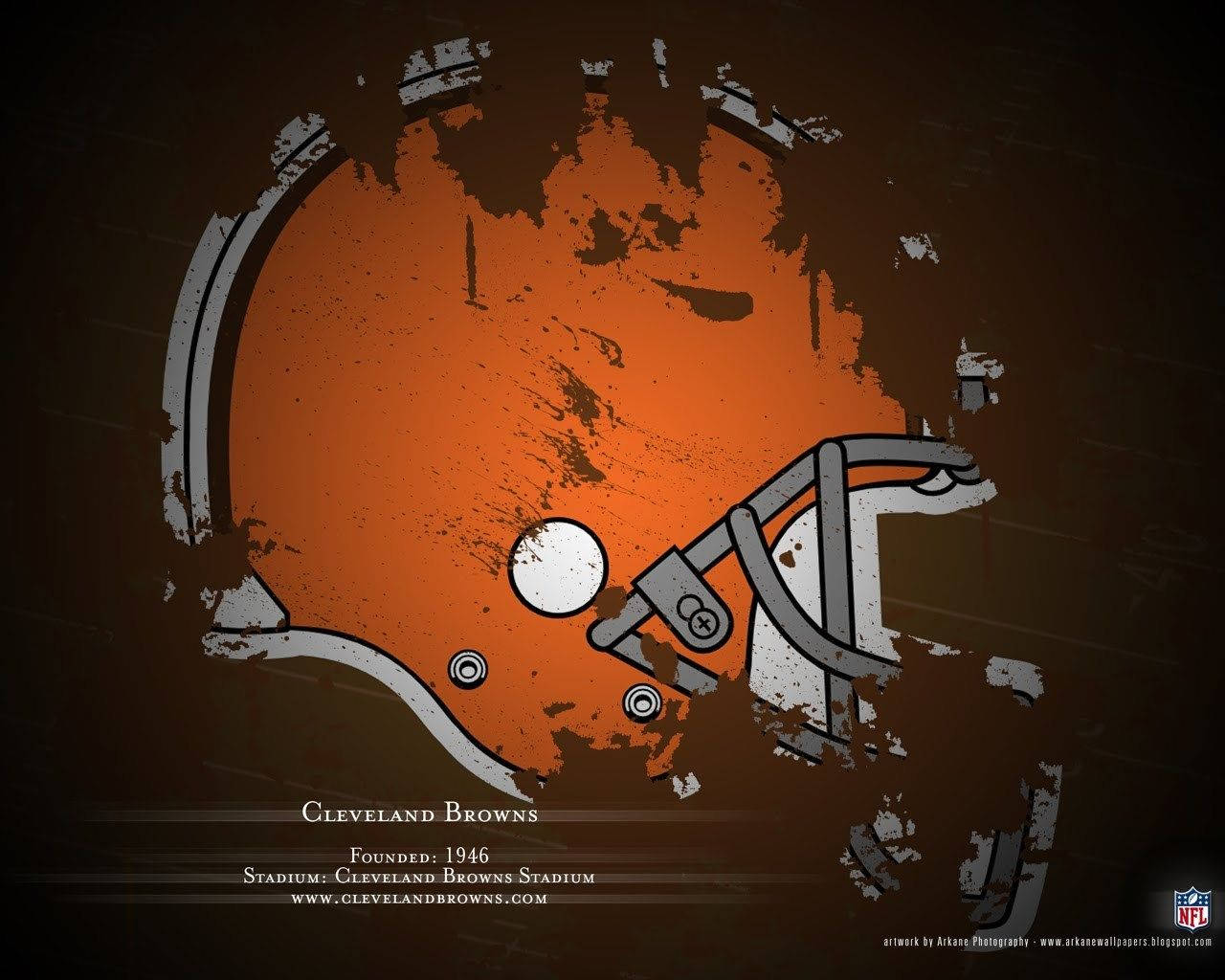 Grunge Cleveland Browns Wallpaper