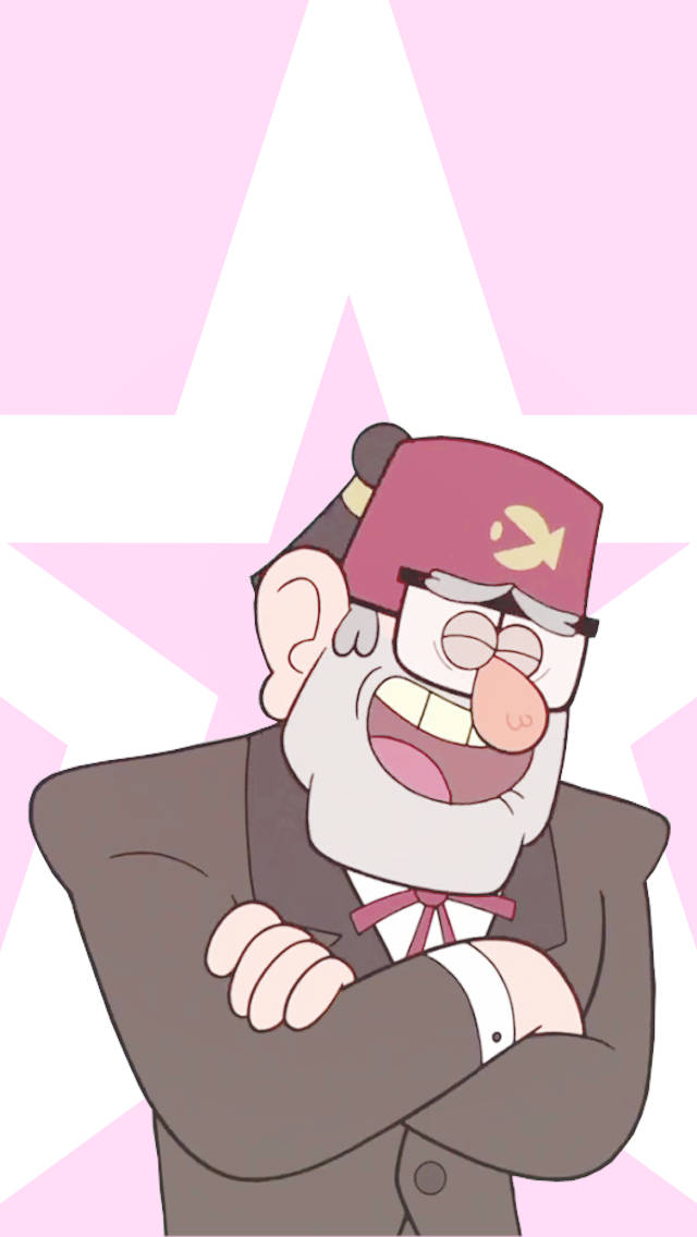 Grunkle Stan With Star Wallpaper
