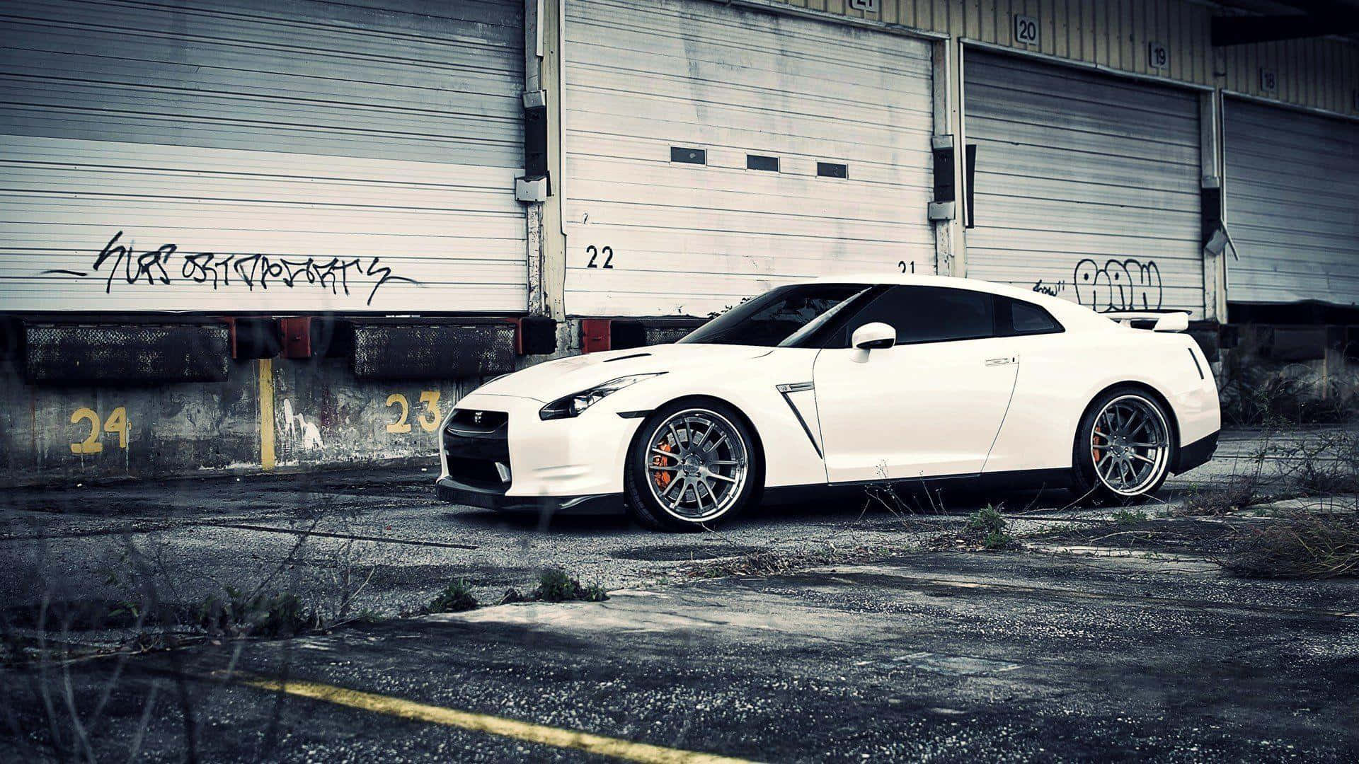 Gt-r Desktop On Standby Wallpaper