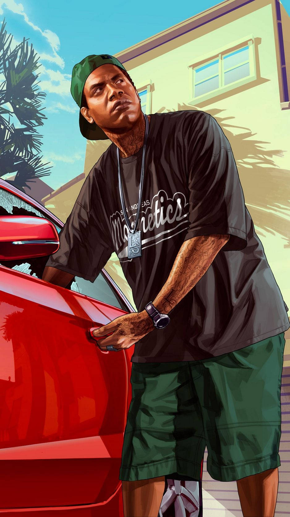 Gta 5 Iphone Franklin Clinton Wallpaper