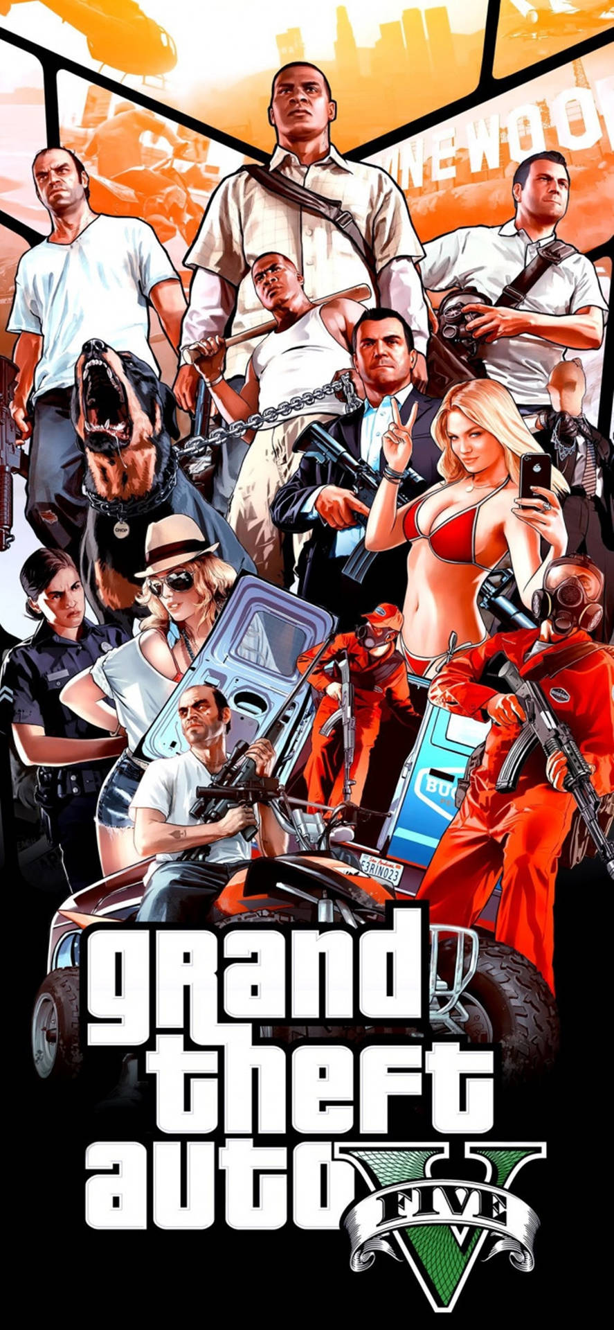 Download free Gta 5 Phone Hoodlums Wallpaper - MrWallpaper.com