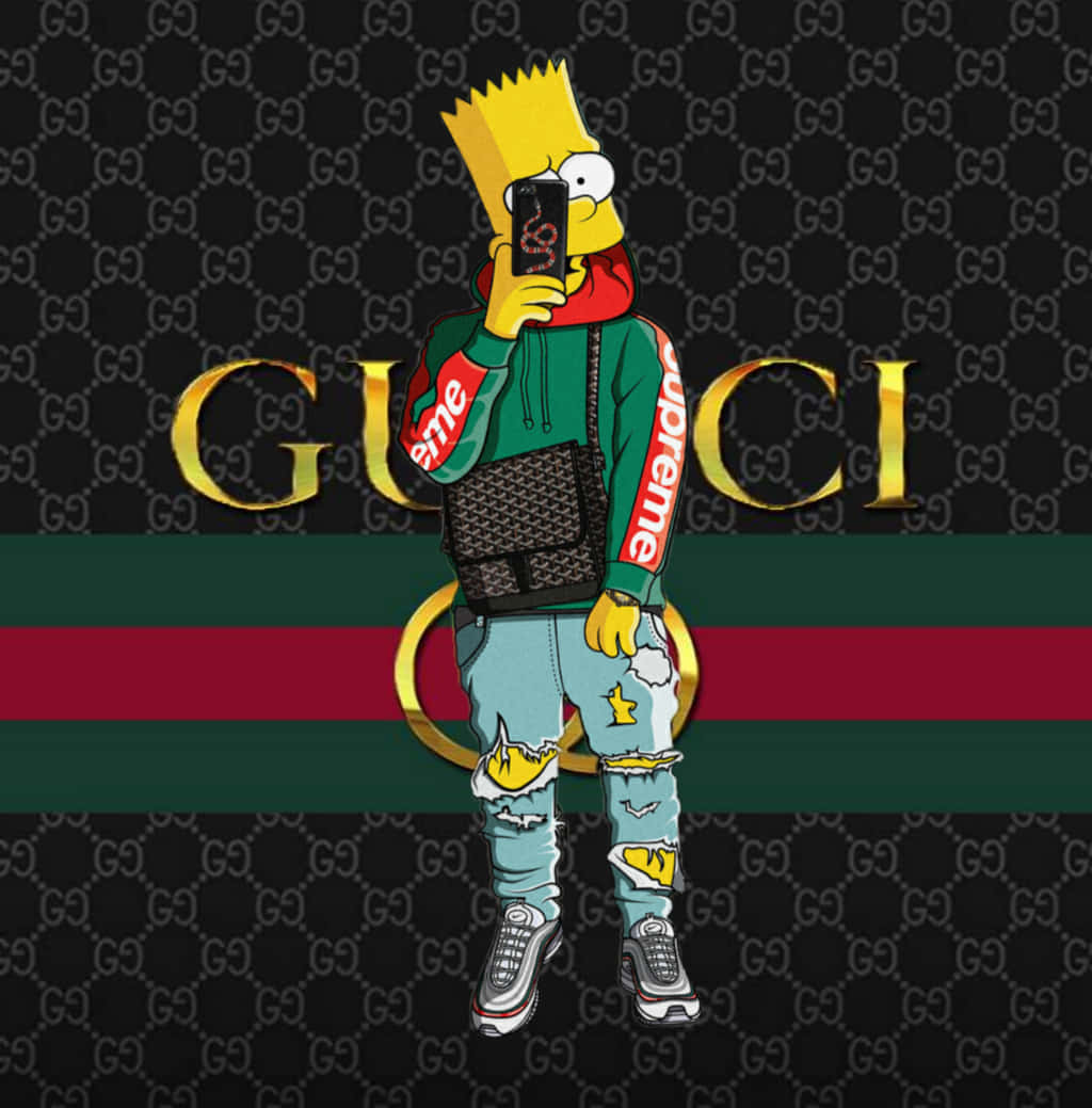 Gucci Green Adds Sophistication To Any Outfit Wallpaper