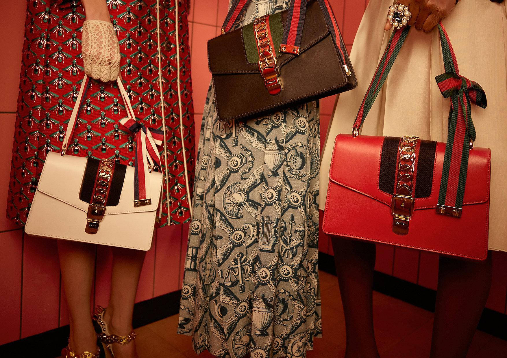 Gucci Luxury Handbags Wallpaper