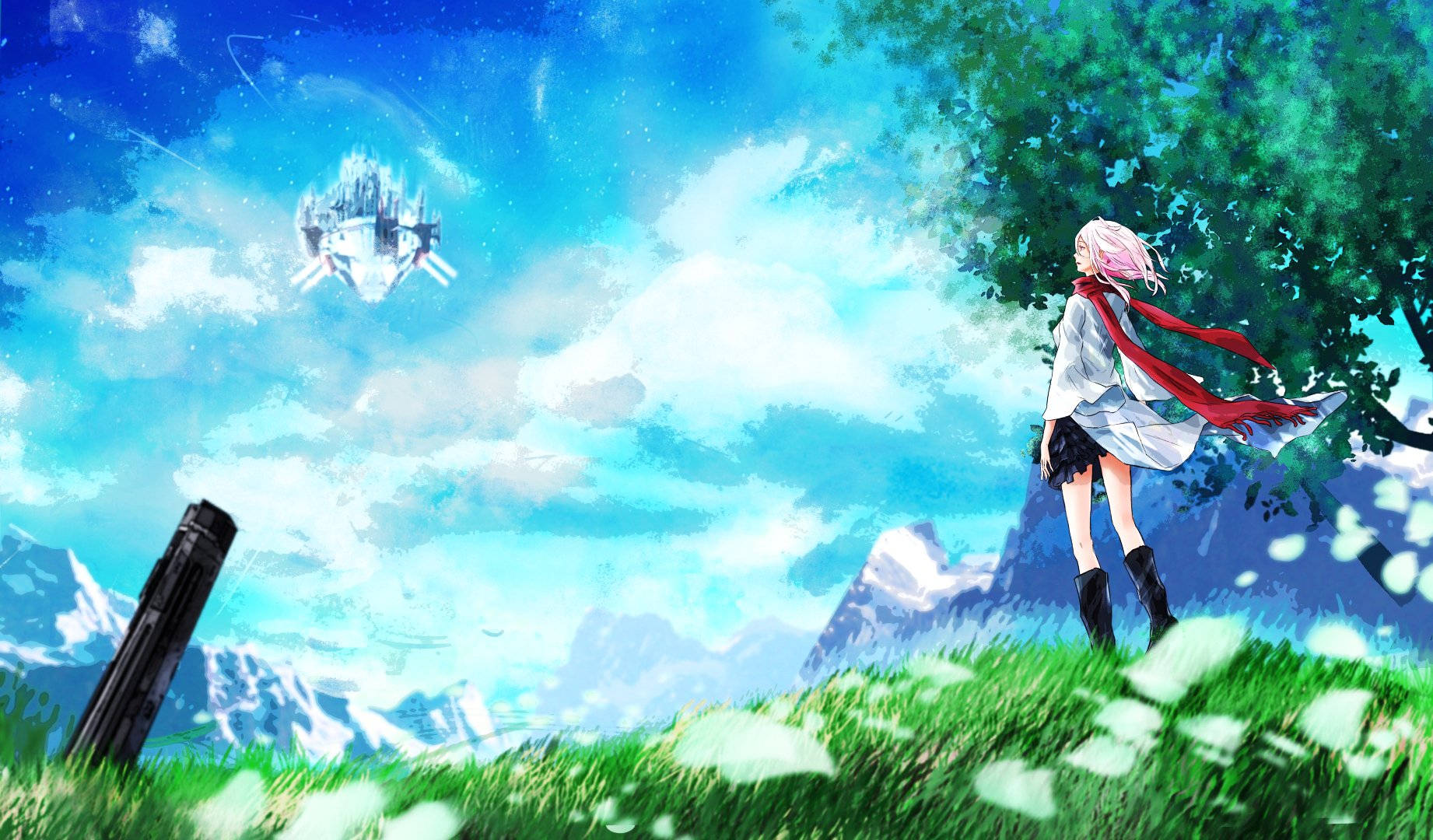 Guilty Crown Forest View Wallpaper