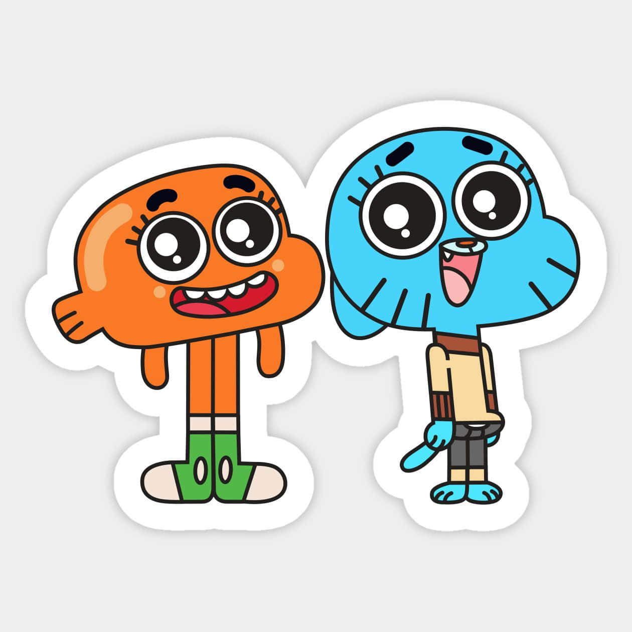 Gumball And Darwin's Fun Adventures Wallpaper