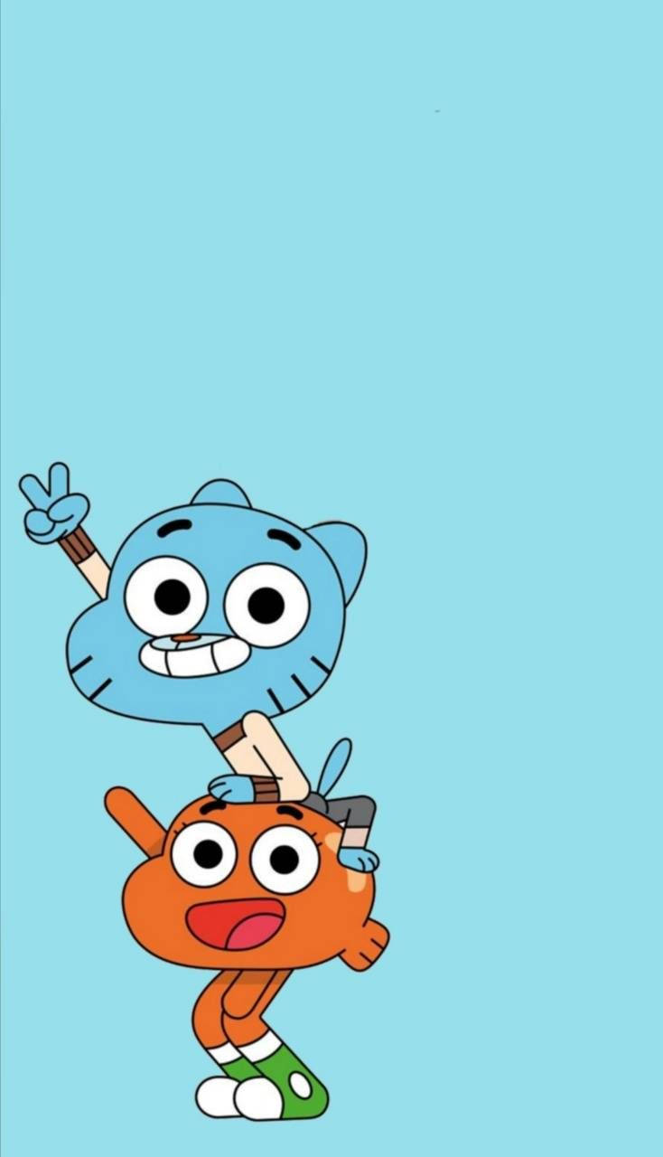 Gumball On Darwin Aesthetic Wallpaper