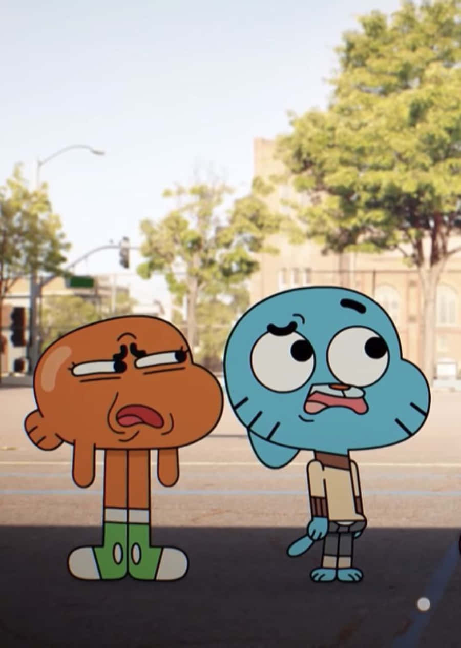 Gumball Watterson And Darwin Watterson, Best Friends Forever Wallpaper