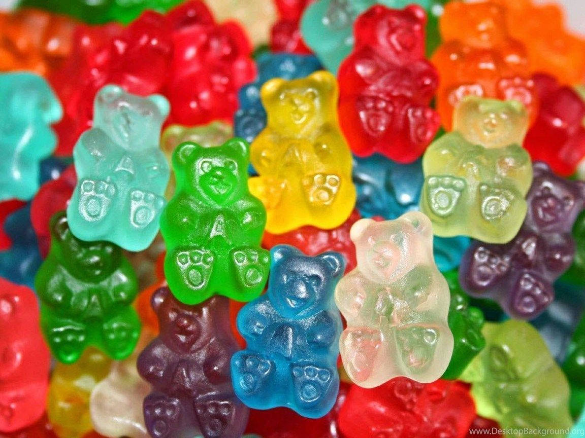 Gummy Bears Jelly Candies Wallpaper